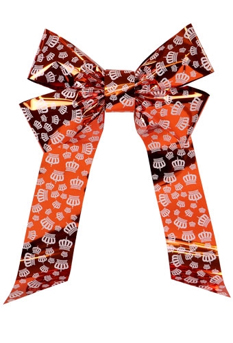 [K1290417] Magnum Autostrik Livorno Kroontjes Metallic Oranje 70x50+60cm