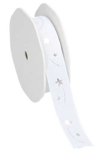 [K1390697] Kadolint Natural Met Draad Wit Falling Star 22mm x 15meter