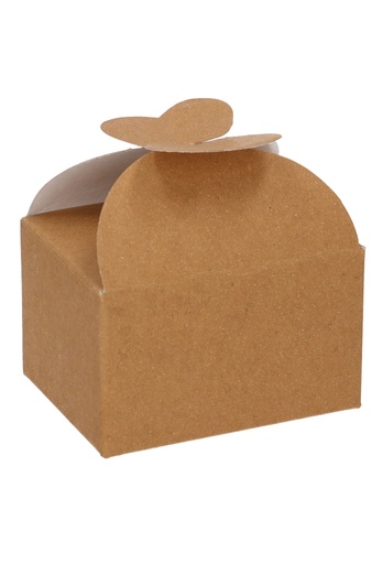 [K1360570] Bonbondoosjes Todi Kraft Mat 125gram 7.6x6x4.8cm 25stuks