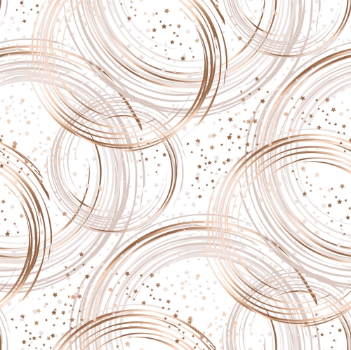 [1051293-30] Kerstpapier glitter and glamour Rose goud 30cm x 100meter