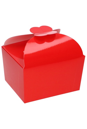 [K1360576] Bonbondoosjes Todi Rood Glans 500gram 11.5x9x7cm 25stuks