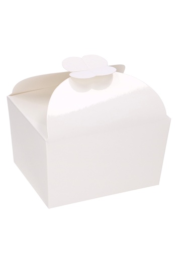 [K1360579] Bonbondoosjes Todi Wit Glans 500gram 11.5x9x7cm 25stuks