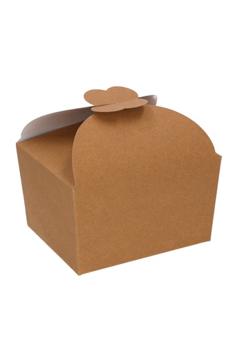 [K1360580] Bonbondoosjes Todi Kraft Mat 500gram 11.5x9x7cm 25stuks