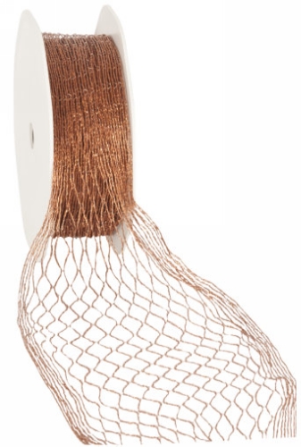 [K1390469] Luxe Kadolint Web Met IJzerdraad Koper 25mm x 10meter