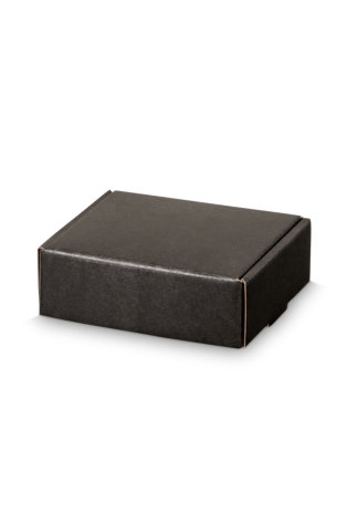 [1490547] Klep Verzenddoos Pinto Smal Zwart 14.5x12x5cm 50stuks