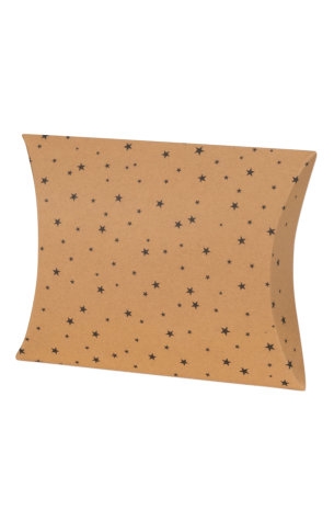 [1330316] Gondeldoosjes Kraft Christmas Stars 15x14.5x4cm 50stuks