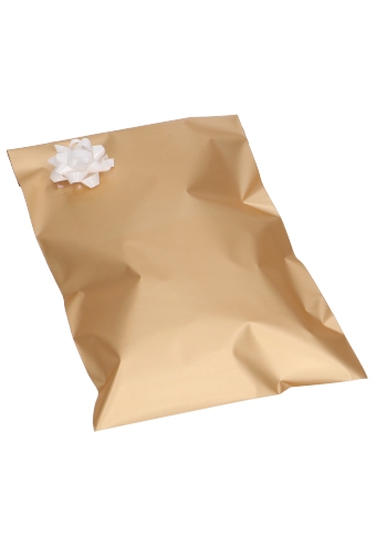 [K1070977] Kadozakjes Folie Mita Champagne Goud & Plakstrip 15x23.5+3cm 100stuks
