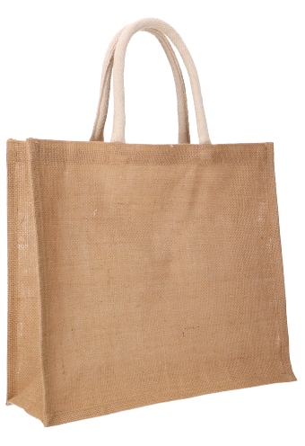 [K1070966] Jutetas Bigshopper Met Hengsel 38x14x33.5cm 10stuks