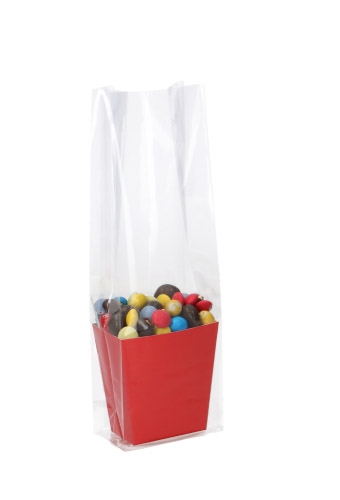 [K1360592] Korfje Hoog Katla Rood 7.5x5x8cm 50stuks