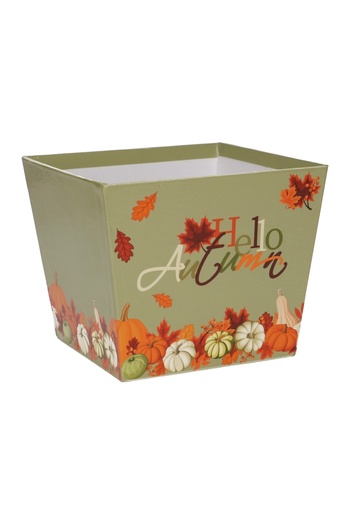 [K1360594] Geschenk Korf Hello Autumn 11x11x12cm 6stuks OP IS OP