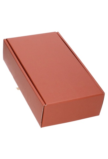 [K1171220] Luxe Wijndozen Ferro Koper voor 2 fles 34x18.5x9cm 30stuks