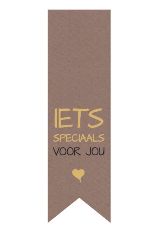 [K1210270] Langwerpig Vaandel Everyday Iets Speciaal Voor Jou 2.5x8.5cm 250st