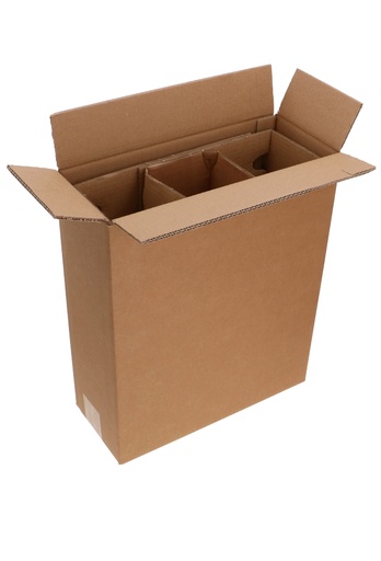 [1171228] Wijnverzenddoos 3 fles & Interieur 32.3x13.1x37.7cm 20stuks