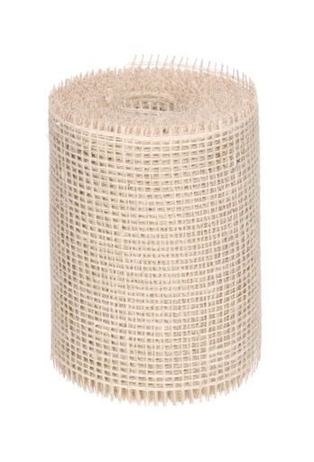 [K1391222] Geschenklint Jute Sizo Wit 150mm x 10meter Eco Line