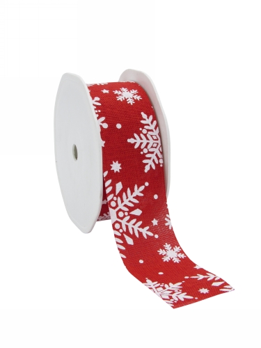 [K1391038] Kadolint Naturel Snow Wit & Rood 38mm x 15meter