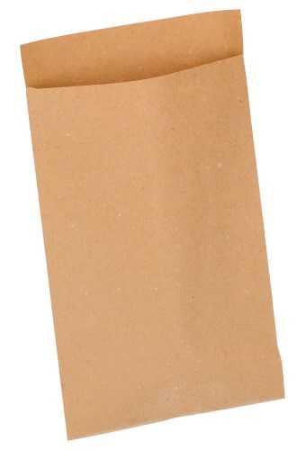 [K1070661] Kadozakjes Kraft Naturel 7x13cm 200stuks