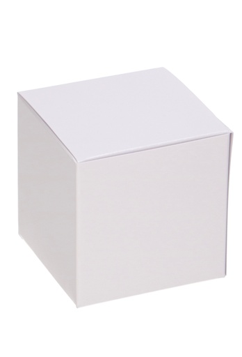 [K1270370] Kubus Kadodoosjes Wit 6x6x6cm 25stuks