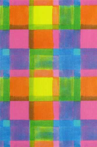 [1050298_50] Kraft Wit Geschenkpapier Squares 60gr 50cm x 250meter