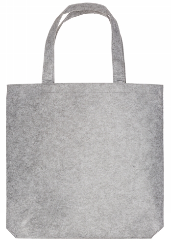 [1540168] Vilten Draagtassen Grijs Met Hengsel 42x42x6cm 220 gram 75stuks