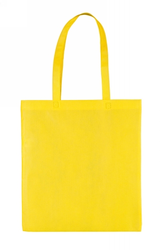 [1540159] Draagtassen Non Woven Geel Met Hengsel 38x42cm 80 grams 250stuks