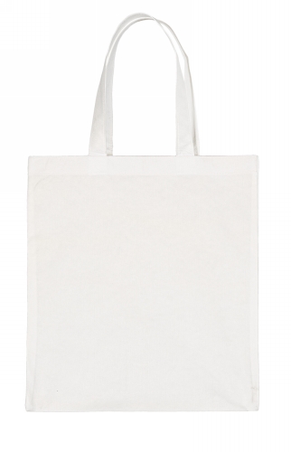 [1540156] Bamboe Draagtassen Wit Met Hengsel 38x42cm 105 grams 250stuks