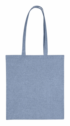 [1540154] Gerecyclede Draagtassen Blauw Met Hengsel 38x42cm 140 grams 250stuks