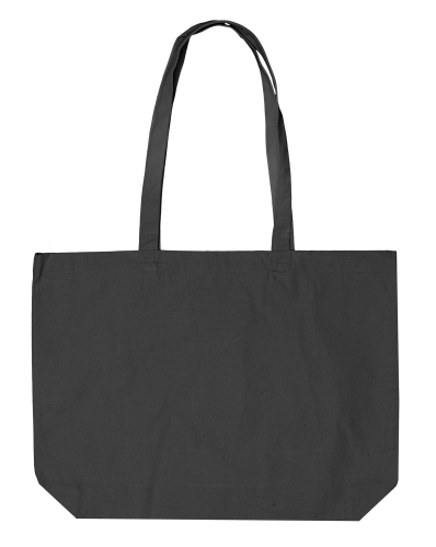 [1540190] Canvas Bigshopper Zwart Met Hengsel 48x36x11cm 300grams 100stuks