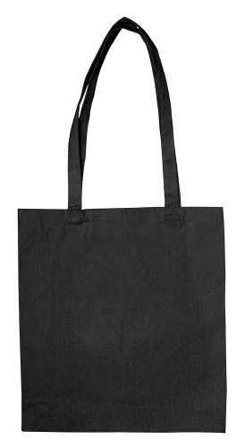 [1540186] Canvas Bigshopper Zwart Met Hengsel 48x36x12cm 300grams 100stuks