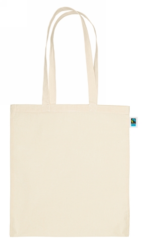 [1540162] Draagtas Katoen Fairtrade Ecru Met Hengsel 150grams 38x42cm 250stuks