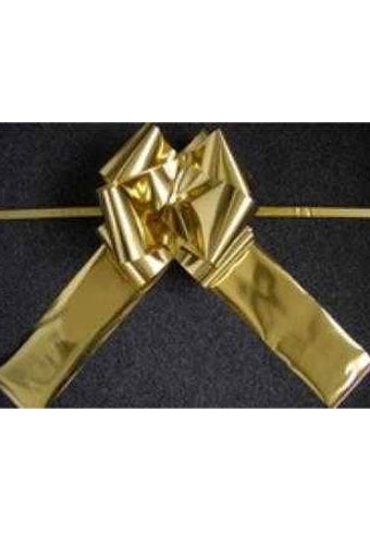 [K1290161-DEUR] Grote Strik Milaan Metallic Goud Deur d36x36+24cm