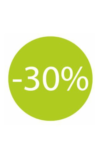 [K1210283] Etiketten 30 procent Korting Groen 1.6cm 500stuks