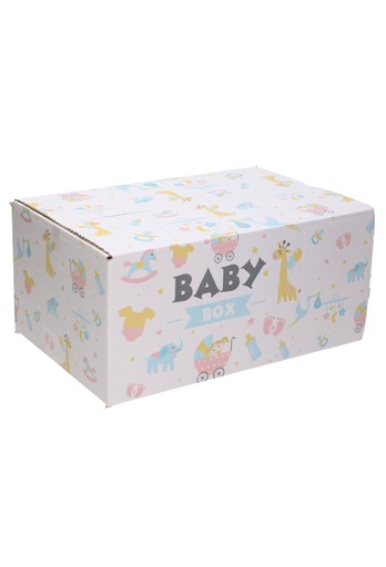 [1910012] Geschenkdozen Baby Box 31x20x14cm 30stuks