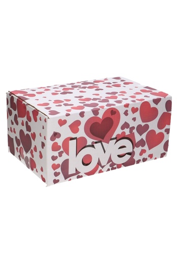 [1910032] Geschenkdozen Love 31x20x14cm 30stuks