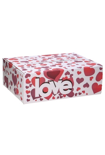 [1910031] Geschenkdozen Love 39x29x13cm 15stuks