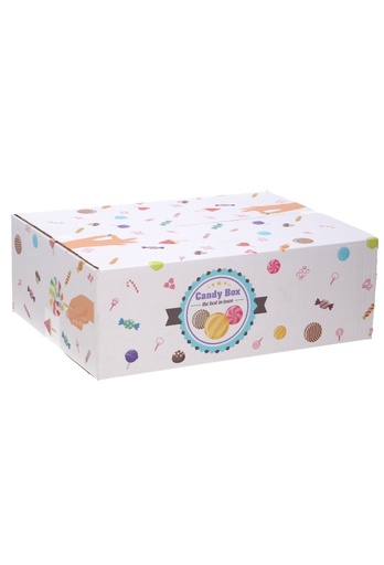 [1910039] Geschenkdozen Snoepjes 39x29x13cm 15stuks