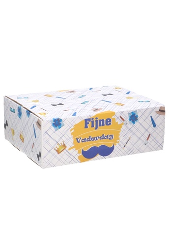 [1910037] Geschenkdozen Vaderdag 39x29x13cm 15stuks