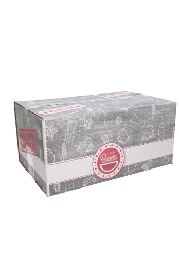 [1910046] Geschenkdozen Beer Deliver Box 31x20x14cm 30stuks