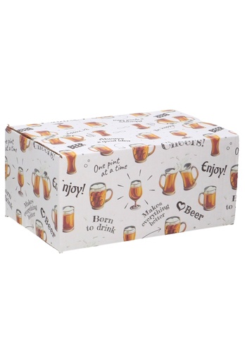 [1910028] Geschenkdozen Cheers Beer 31x20x14cm 30stuks