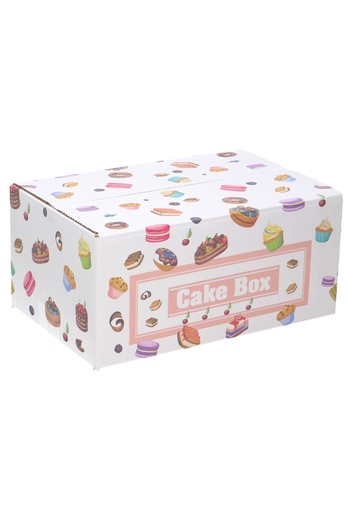 [1910042] Geschenkdozen Cake box 31x20x14cm 30stuks