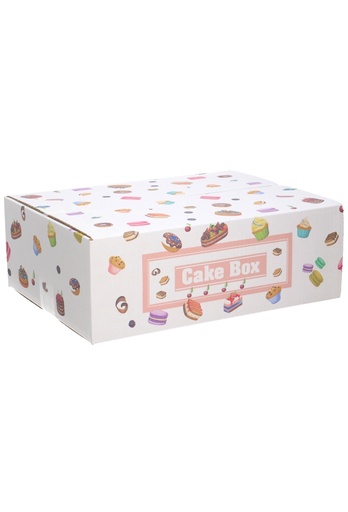 [1910041] Geschenkdozen Cake Box 39x29x13cm 15stuks