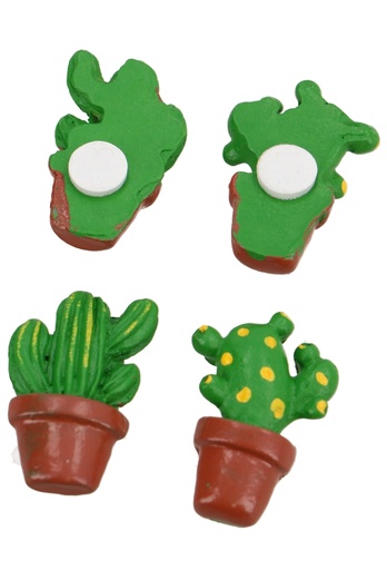 [K1340525] Gelukspoppetjes Cactussen Met Plakker 3cm 72stuks