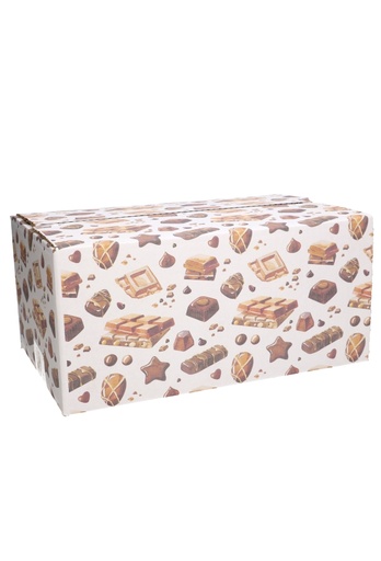 [1910060] Geschenkdozen Chocolade 31x20x14cm 30stuks