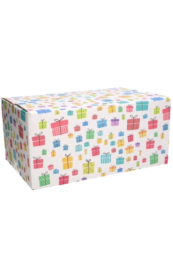 [1910066] Geschenkdozen Kadootjes 31x20x14cm 30stuks