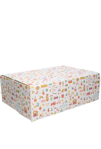 [1910079] Geschenkdozen Boerderij 39x29x13cm 15stuks