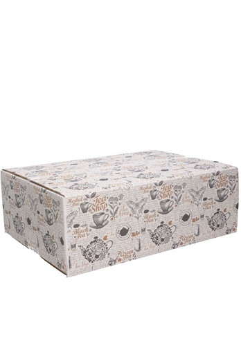 [1910091] Geschenkdozen Tea Shop 39x29x13cm 15stuks