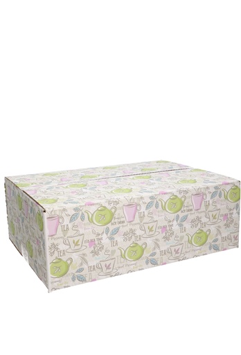 [1910095] Geschenkdozen It's Tea Time 39x29x13cm 15stuks