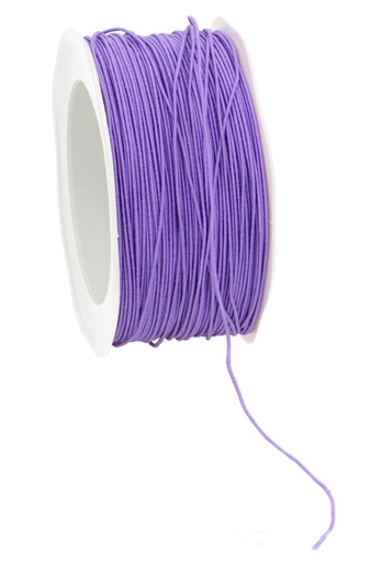 [K1400005] Luxe Decoratiedraad Garen Met IJzerdraad Lila 1mm x 100meter