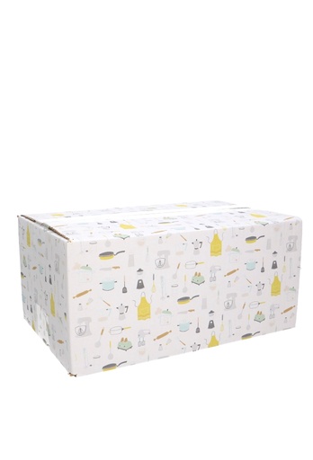 [1910082] Geschenkdozen Keukengerei 31x20x14cm 30stuks