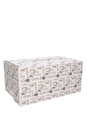 [1910088] Geschenkdozen Coffee 31x20x14cm 30stuks
