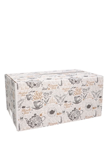 [1910092] Geschenkdozen Tea Shop 31x20x14cm 30stuks